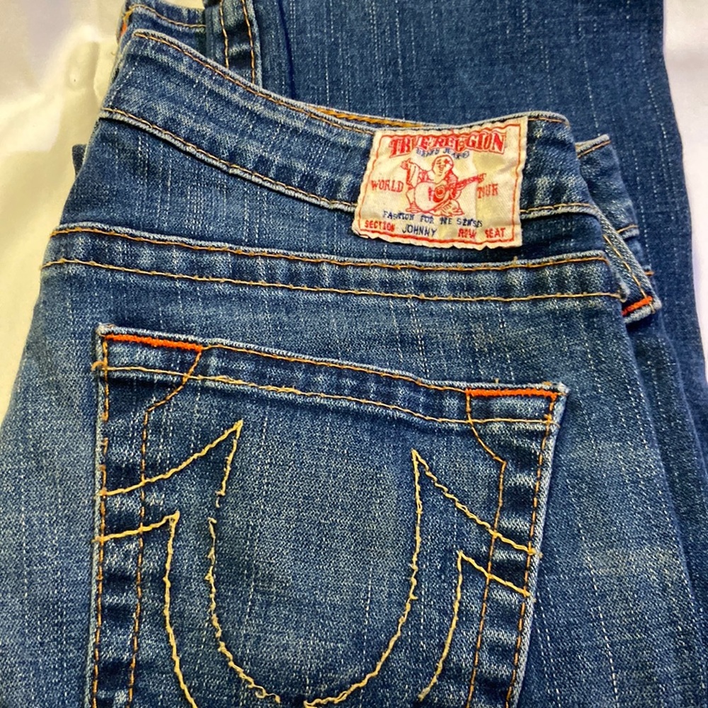 True Religion blue jeans